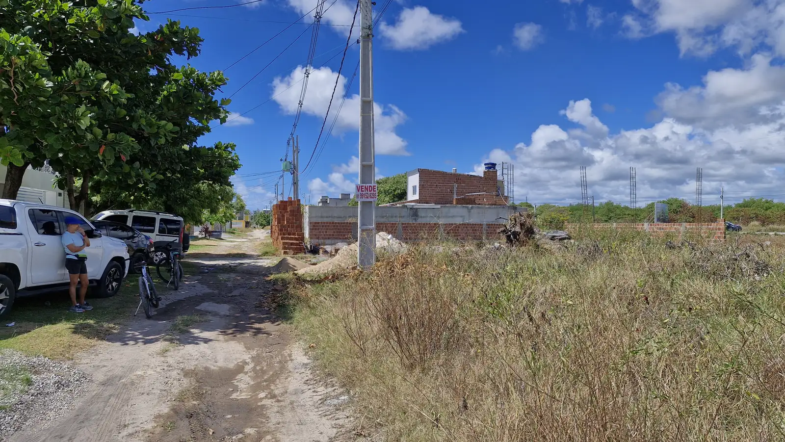 Terreno nascente na praia dos Carneiros