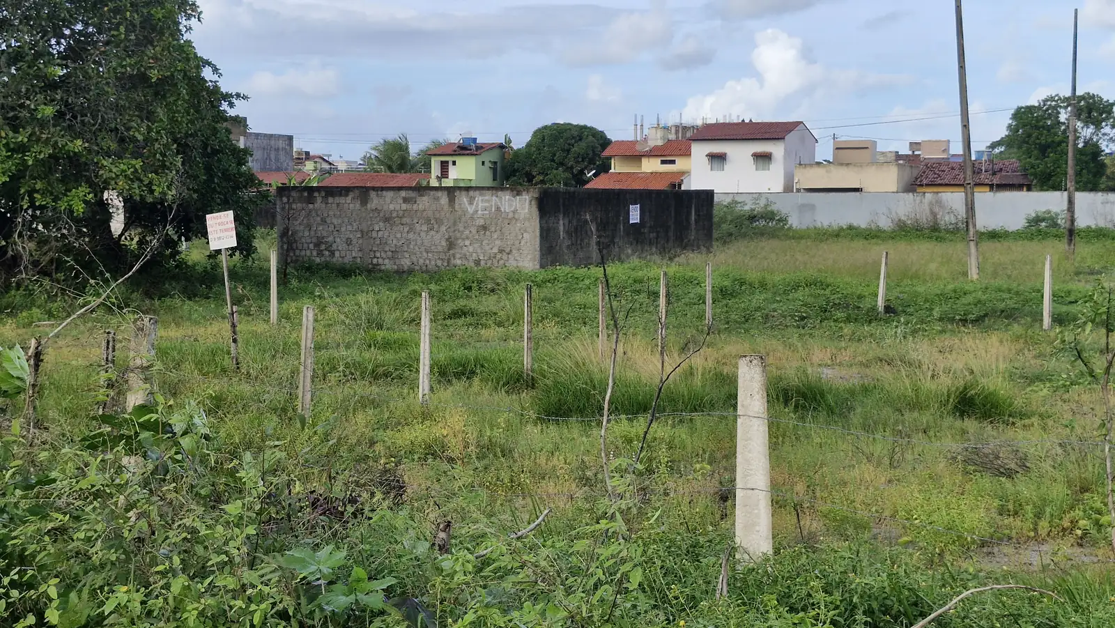 Vendo lote 9 x 20m em Tamandaré