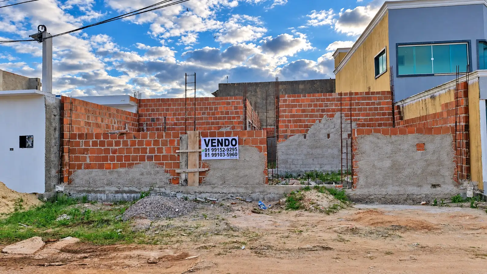 Vendo 8 Flats em construção em Tamandaré-PE